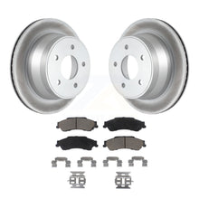 Charger l&#39;image dans la galerie, Rear Coat Brake Rotors Ceramic Pad Kit For Chevrolet S10 Blazer GMC Sonoma Jimmy