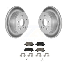 Load image into Gallery viewer, Rear Coated Disc Brake Rotors And Ceramic Pads Kit For Toyota Camry Solara