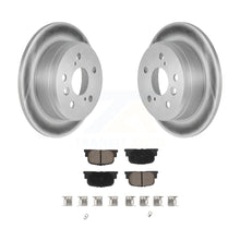 Load image into Gallery viewer, Rear Coated Disc Brake Rotors And Ceramic Pads Kit For Toyota Camry Lexus ES300