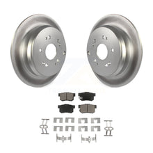 Charger l&#39;image dans la galerie, Rear Coated Disc Brake Rotors And Ceramic Pads Kit For Acura RDX