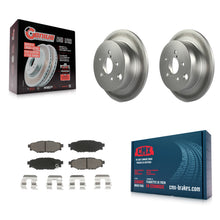 Charger l'image dans la galerie, Rear Coated Brake Rotor Ceramic Pad Kit For Subaru Forester Impreza Crosstrek XV
