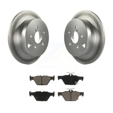 Load image into Gallery viewer, Rear Coated Disc Brake Rotors And Ceramic Pads Kit For Subaru Crosstrek