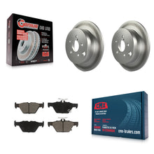 Charger l'image dans la galerie, Rear Coated Disc Brake Rotors And Ceramic Pads Kit For Subaru Crosstrek
