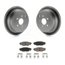 Charger l&#39;image dans la galerie, Rear Coat Brake Rotor Ceramic Pad Kit For Subaru Outback Impreza Forester Legacy