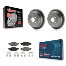 Charger l'image dans la galerie, Rear Coat Brake Rotor Ceramic Pad Kit For Subaru Outback Impreza Forester Legacy