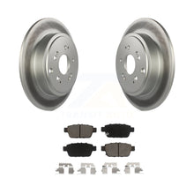 Charger l&#39;image dans la galerie, Rear Coated Disc Brake Rotors And Ceramic Pads Kit For 2006-2014 Honda Ridgeline