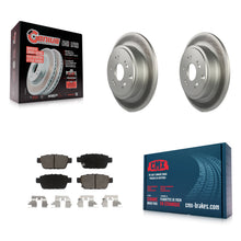 Load image into Gallery viewer, [Rear] 2006-2014 Honda Ridgeline Premium Coated Rotors &amp; Ceramic Pads Brake Kit For Max Braking