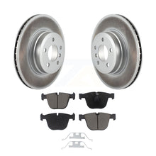 Charger l&#39;image dans la galerie, Rear Coated Disc Brake Rotors And Ceramic Pads Kit For BMW X5 X6