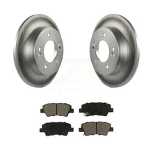 Load image into Gallery viewer, Rear Coated Brake Rotor &amp; Ceramic Pad Kit For Kia Soul Forte Hyundai Veloster GT