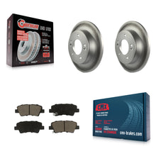 Load image into Gallery viewer, Rear Coated Brake Rotor &amp; Ceramic Pad Kit For Kia Soul Forte Hyundai Veloster GT