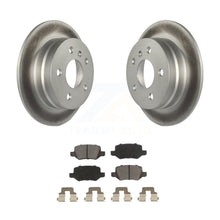 Charger l&#39;image dans la galerie, Rear Coated Disc Brake Rotors &amp; Ceramic Pad Kit For 2006-2011 Mercedes-Benz B200