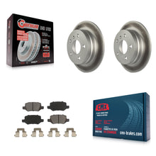 Load image into Gallery viewer, [Rear] 2006-2011 Mercedes-Benz B200 Premium Coated Rotors &amp; Ceramic Pads Brake Kit For Max Braking