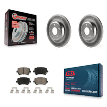 Charger l'image dans la galerie, [Rear] 2009 Audi A4 Quattro Convertible Premium Coated Rotors &amp; Ceramic Pads Brake Kit For Max Braking