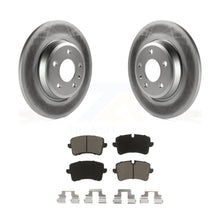 Charger l&#39;image dans la galerie, Rear Coated Disc Brake Rotors And Ceramic Pads Kit For Audi A7 Quattro A6