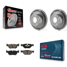Load image into Gallery viewer, [Rear] 2008-2013 BMW 128i Premium Coated Rotors &amp; Ceramic Pads Brake Kit For Max Braking