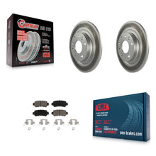 Charger l'image dans la galerie, [Rear] 2016-2018 Mazda CX-3 Premium Coated Rotors &amp; Ceramic Pads Brake Kit For Max Braking