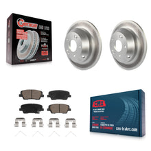 Load image into Gallery viewer, Rear Coat Brake Rotors Ceramic Pad Kit For Kia Sorento Hyundai Santa Fe Sport XL