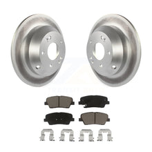 Load image into Gallery viewer, Rear Coat Brake Rotors Ceramic Pad Kit For Kia Sorento Hyundai Santa Fe Sport XL