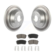 Charger l&#39;image dans la galerie, Rear Coated Disc Brake Rotors And Ceramic Pads Kit For 2015-2019 Kia Sedona