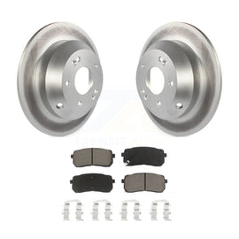 [Rear] 2015-2021 Kia Sedona Premium Coated Rotors & Ceramic Pads Brake Kit For Max Braking