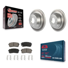 Charger l'image dans la galerie, [Rear] 2015-2021 Kia Sedona Premium Coated Rotors &amp; Ceramic Pads Brake Kit For Max Braking