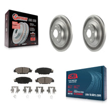 Charger l'image dans la galerie, Rear Coated Disc Brake Rotors And Ceramic Pads Kit For Mazda CX-5