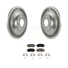 Load image into Gallery viewer, Rear Coated Disc Brake Rotors And Ceramic Pads Kit For Mazda CX-5