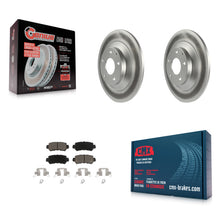 Charger l'image dans la galerie, Rear Coated Disc Brake Rotors And Ceramic Pads Kit For Mazda CX-5