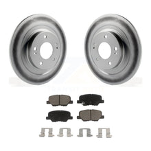 Charger l&#39;image dans la galerie, Rear Coated Brake Rotors Ceramic Pad Kit For Mitsubishi Outlander Sport PHEV RVR