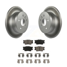 Charger l&#39;image dans la galerie, Rear Coat Brake Rotor Ceramic Pad Kit For Toyota Camry Lexus ES350 Avalon ES300h