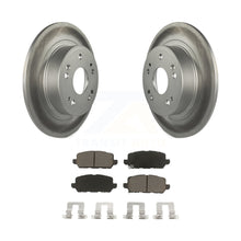 Charger l&#39;image dans la galerie, Rear Coated Disc Brake Rotors And Ceramic Pads Kit For 2016-2022 Honda HR-V