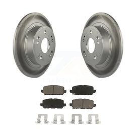 [Rear] 2016-2022 Honda HR-V Premium Coated Rotors & Ceramic Pads Brake Kit For Max Braking