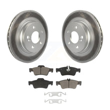 Charger l&#39;image dans la galerie, Rear Coated Disc Brake Rotors And Ceramic Pads Kit For Mercedes-Benz E550