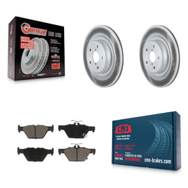 [Rear] 2019-2022 Subaru Ascent Premium Coated Rotors & Ceramic Pads Brake Kit For Max Braking