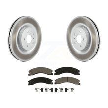 Load image into Gallery viewer, Rear Coat Brake Rotors Ceramic Pad Kit For 2012-2021 Nissan NV2500 NV3500 NV1500