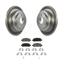 Load image into Gallery viewer, Rear Coated Disc Brake Rotors And Ceramic Pads Kit For Subaru Forester Impreza