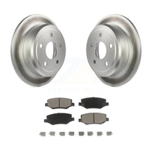 Charger l&#39;image dans la galerie, Rear Coated Disc Brake Rotors And Ceramic Pads Kit For Jeep Wrangler JK