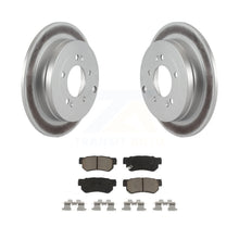 Load image into Gallery viewer, Rear Coated Disc Brake Rotors And Ceramic Pads Kit For 2006-2009 Hyundai Azera