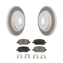 Charger l&#39;image dans la galerie, Rear Coated Brake Rotor &amp; Ceramic Pad Kit For Chevrolet Uplander Pontiac Montana