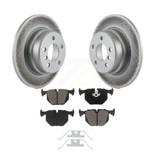 Load image into Gallery viewer, Rear Coated Disc Brake Rotors And Ceramic Pads Kit For BMW X5