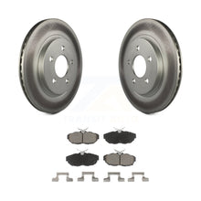 Load image into Gallery viewer, Rear Coated Disc Brake Rotors And Ceramic Pads Kit For Ford Mustang