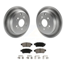 Load image into Gallery viewer, Rear Coated Disc Brake Rotors And Ceramic Pads Kit For 2005-2010 Honda Odyssey