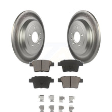 Load image into Gallery viewer, Rear Coated Brake Rotor Ceramic Pad Kit For Ford Five Hundred Freestyle Taurus X