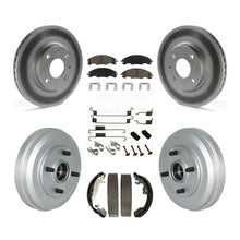 Load image into Gallery viewer, [Front+Rear] 09-11 Ford Focus Coated Rotor Drum Brake Kit &amp; Ceramic Pads For Max Braking