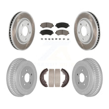 Load image into Gallery viewer, Front Rear Coat Brake Rotor Ceramic Pad Drum Kit For Dodge Grand Caravan Voyager