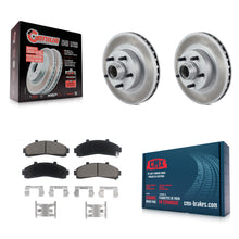 Load image into Gallery viewer, Front Coated Brake Rotors Ceramic Pad Kit For Ford Ranger Explorer Mercury Mazda