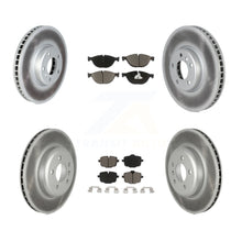 Charger l'image dans la galerie, Front Rear Coat Brake Rotors Ceramic Pad Kit (6Pc) For BMW 550i xDrive 650i Gran