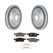 Load image into Gallery viewer, Front Coat Disc Brake Rotor Ceramic Pad Kit For Mercedes-Benz ML350 GLE350 ML400