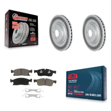 Load image into Gallery viewer, Front Coat Disc Brake Rotor Ceramic Pad Kit For Mercedes-Benz ML350 GLE350 ML400