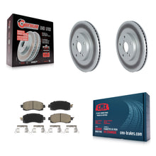 Load image into Gallery viewer, Front Coated Disc Brake Rotors And Ceramic Pads Kit For Subaru Forester